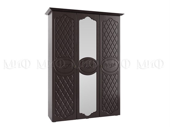Шкаф 3-х створчатый с зеркалом Престиж 12688