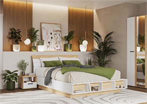 Двуспальная кровать Санса 1,8 м. КР 03 10337
