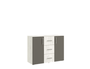 Комод Фиеста NEW 3 ящика 2 двери 10395